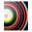 Cercle coloré pour la méditation, peinture acrylique par Ghanshyam Gupta - 48 po x 68 po, peinture abstraite abstraite sur toile