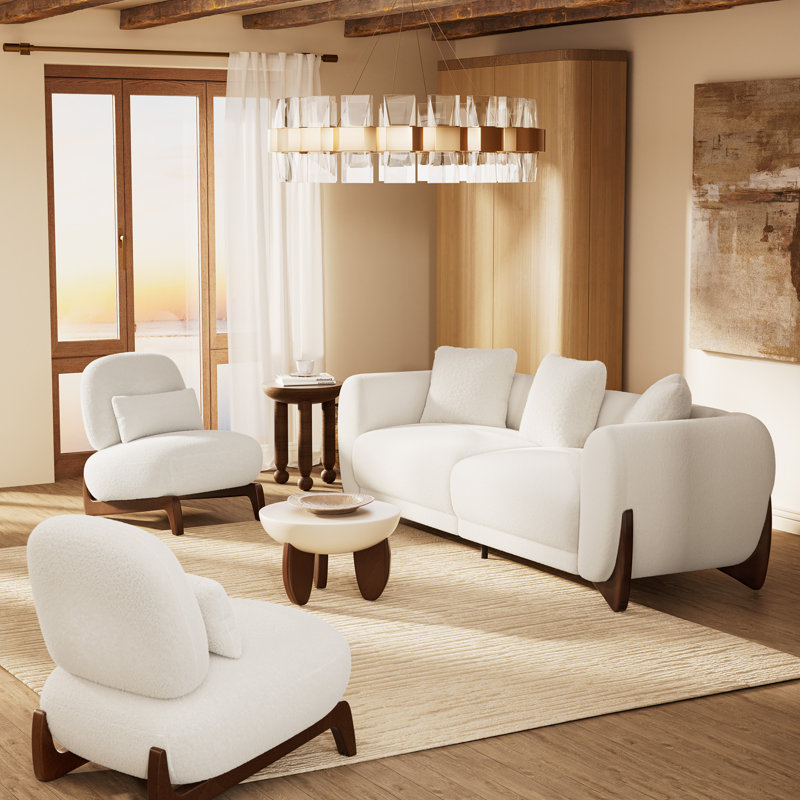 Ensemble de salon Keiven, Beige