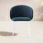 Tuka Upholstered Outdoor Armchair with Metal Frame-1043973662