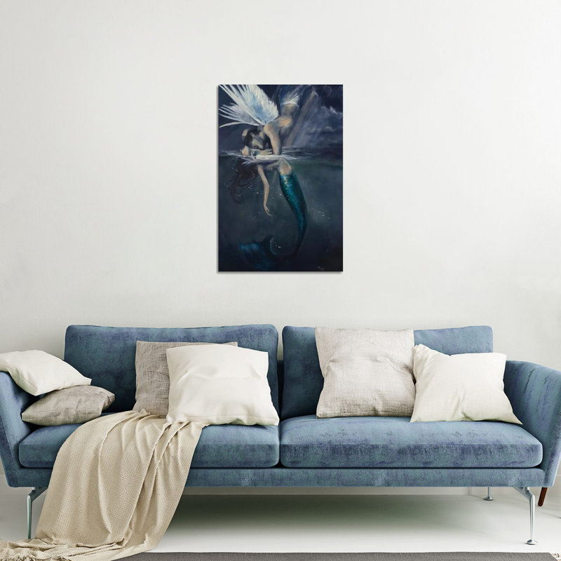 «Hooked» par Sara Riches - impression sans cadre, H 24 po x l 16 po x P 0,25 po
