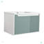 Meuble-lavabo mural 36 po avec lavabo en céramique