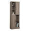 Armoire de rangement, finition brun-gris
