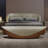 Microfiber Leather Upholstered Bench