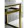 Quadras Ceramic Rectangular Console Bathroom Sink with Overflow