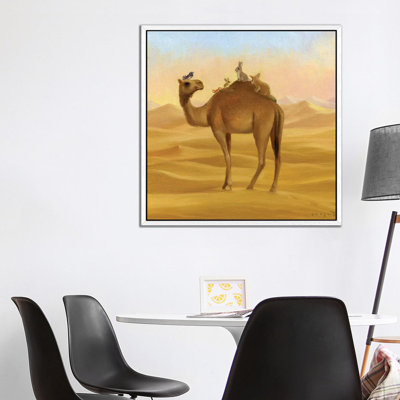 Isabella And The Sahara by David Joaquin - Gallery-Wrapped Canvas Giclée on Canvas