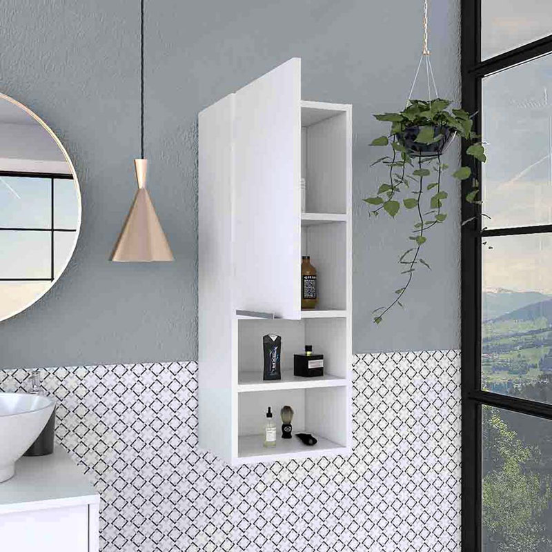 Dequindre Accent Cabinet, White