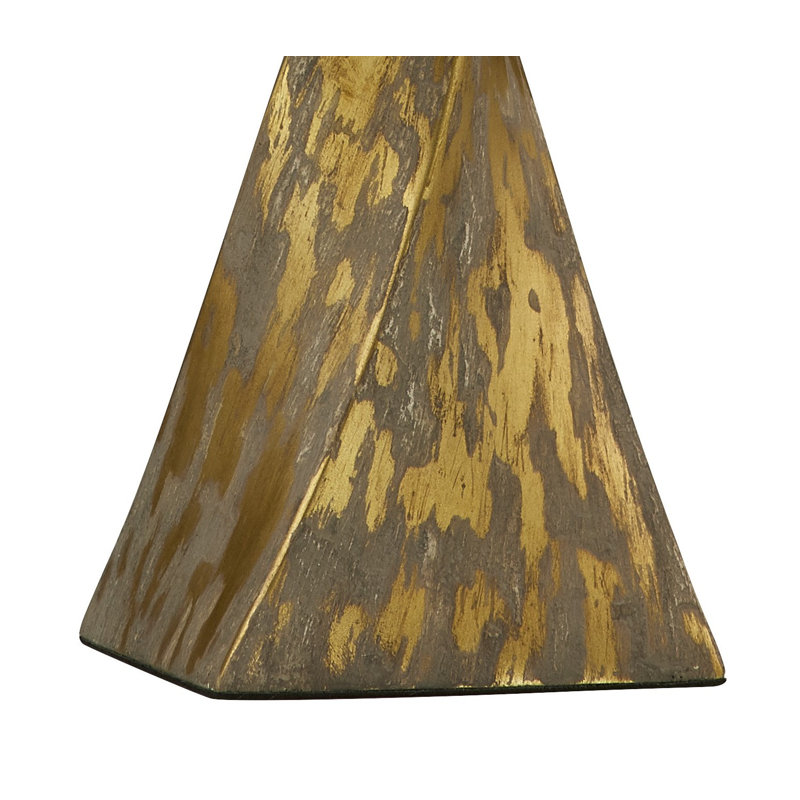 Kimmell 29.5" Twisted Worn Gold Table Lamp