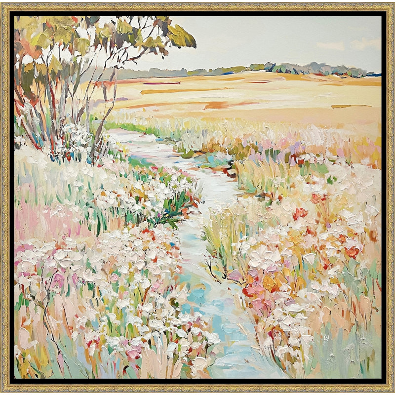 «Pastel Passage», art mural sur toile