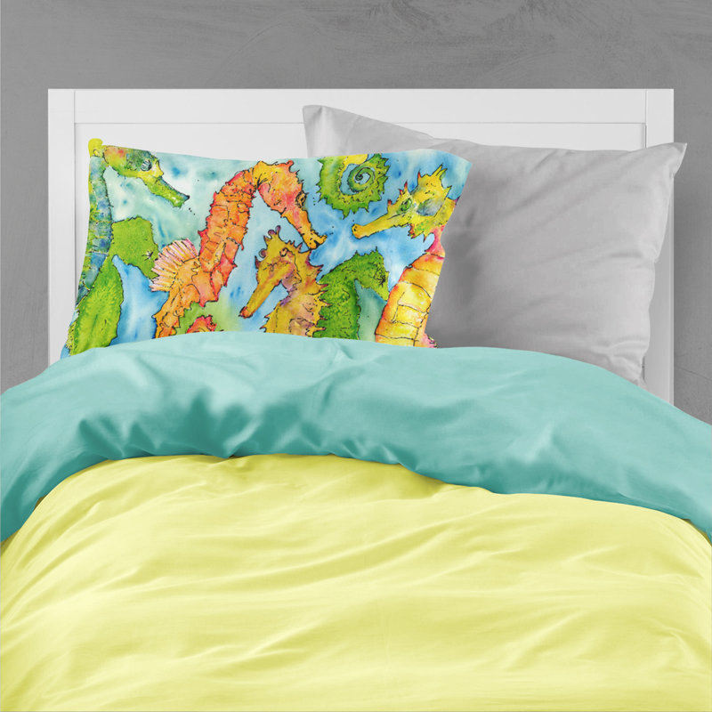  Taie d'oreiller Seahorse