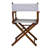 18" Folding Director Chair-19623330-19623338