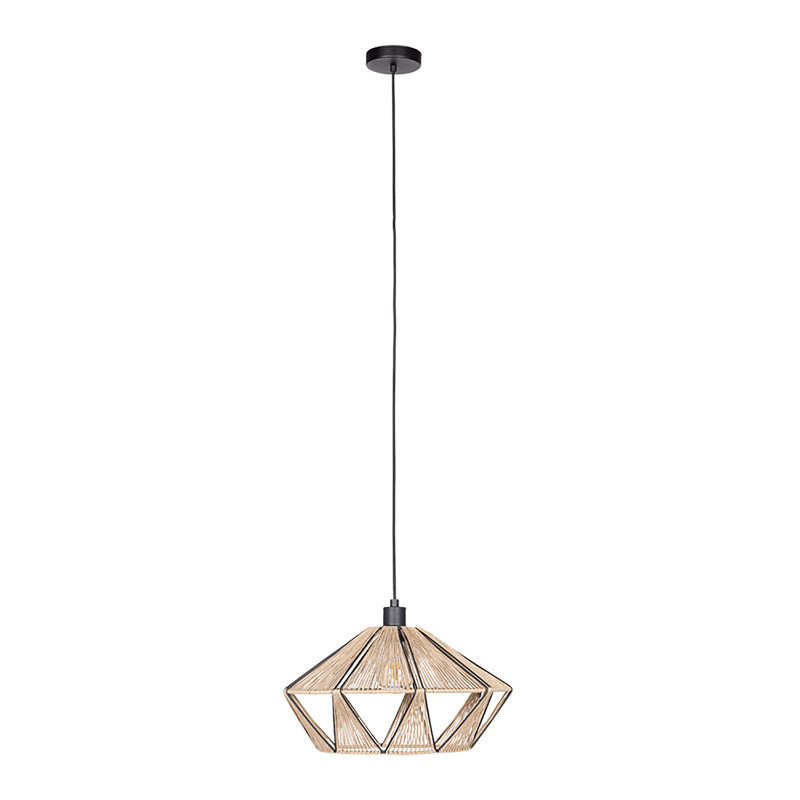 Luminaire suspendu géométrique à 1 lumière Jennette