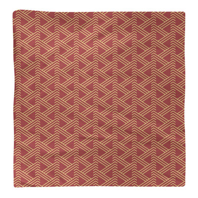Serviette de table en coton Zig Zag