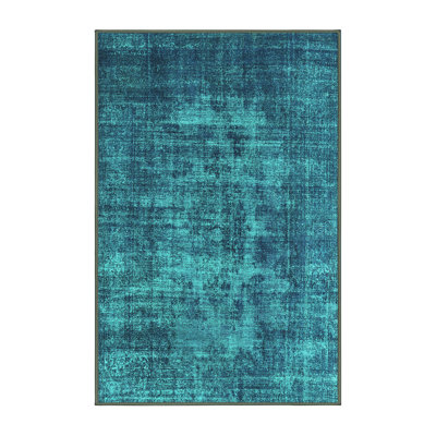 Tapis de couloir oriental en polyester / chenille tissé à la machine 2 pi x 5 pi Floden
