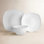 Nevaeh White Dinnerware Set - Service for 4