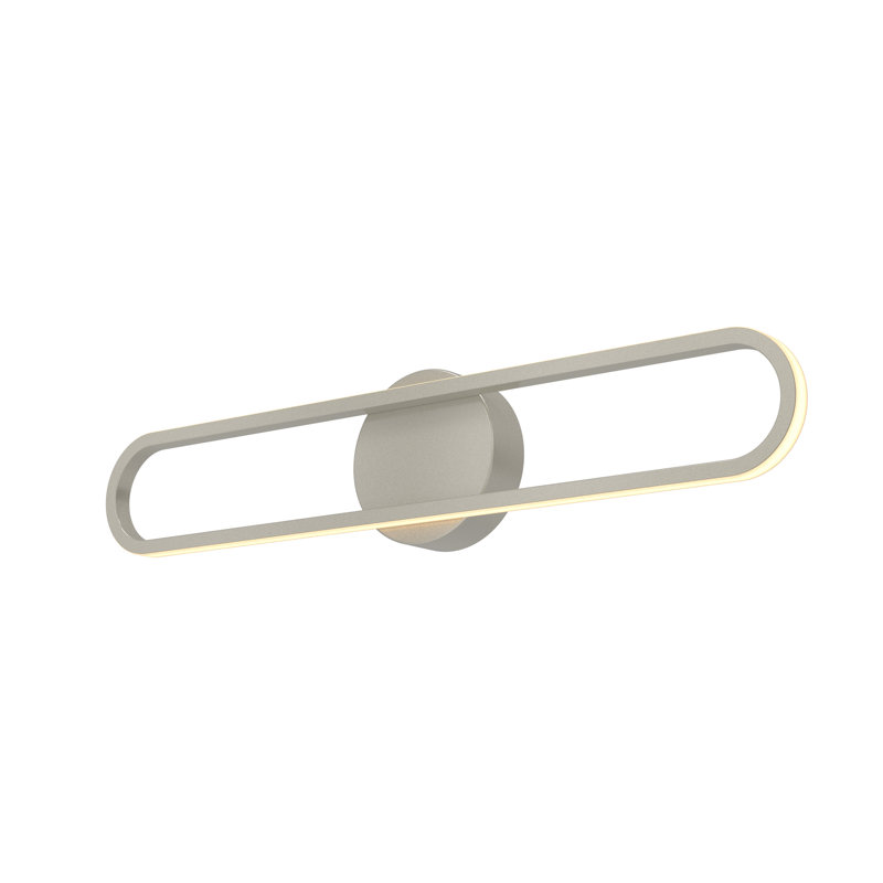 Julianie Dimmable LED Vanity Light, Painted Nickel