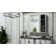 Lunara Recessed & Surface Framed 2 Door Medicine Cabinet with Mirror and Shelves