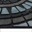 Paillasson extérieur gris antidérapant Compass Stone
