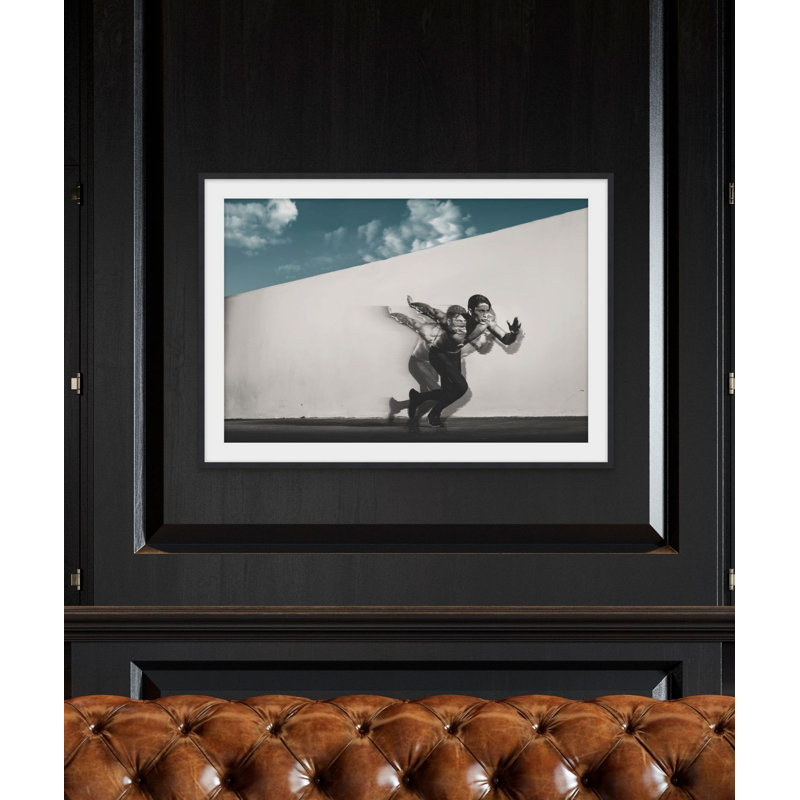 Face To The Wind 1 Print by Studio L57 Narrative, 18.5" H x 25.5" W