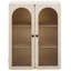 Armoire murale en verre et bois Walter