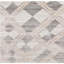 Hand Knotted Geometric Area Rug in Beige/Gray-187549734