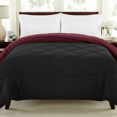 Ensemble d'édredon léger en duvet synthétique luxueux