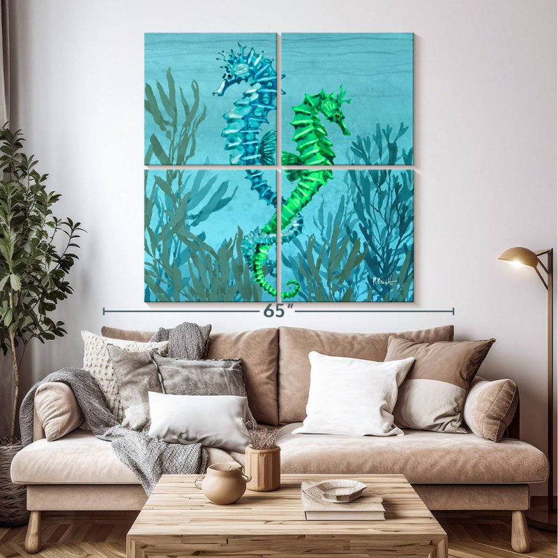 Brampt Tonga Sealife IV, 50" H x 50" W