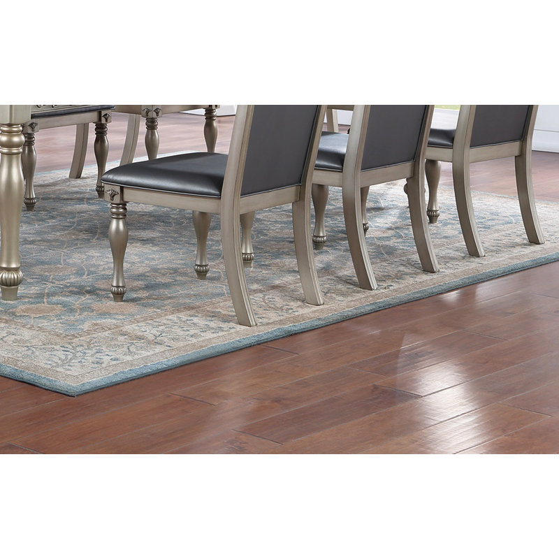 Ensemble de 2 chaises d'appoint Majestic Formal Gris / Argent