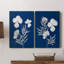 Toile tendue avec châssis Indigo I-Premium Gallery - prêt à être accroché