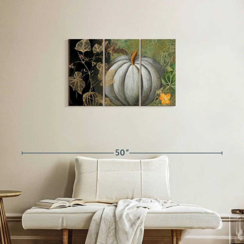 Yarlin Fresh Pumpkin, 20" H x 33" W