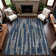 Premium Machine Washable Kumbhar AMF1301 Stripes Rug