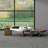 62”Modern Luxury Irregular Cloud Solid Wood Coffee Table Set