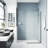 Zenith 34" W x 74" H Fixed Frameless Shower Screen with 3/8" Glass-99929941