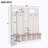 Wide Design Hall Tree with Storage Bench, Minimalist Shoe Cabinet with Cube Storage & Shelves, Multifunctional Coat Rack with 8 Hooks-1620962509