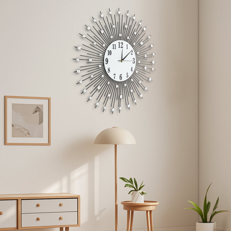 Modern Luxury Round Wall Clock