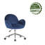 Velvet Office Chair-204133009