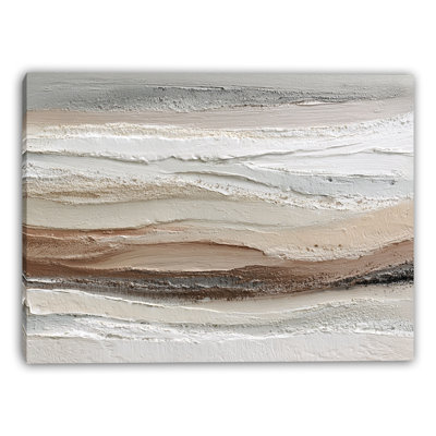 Sandstone Drift Wrapped Canvas Wall Art