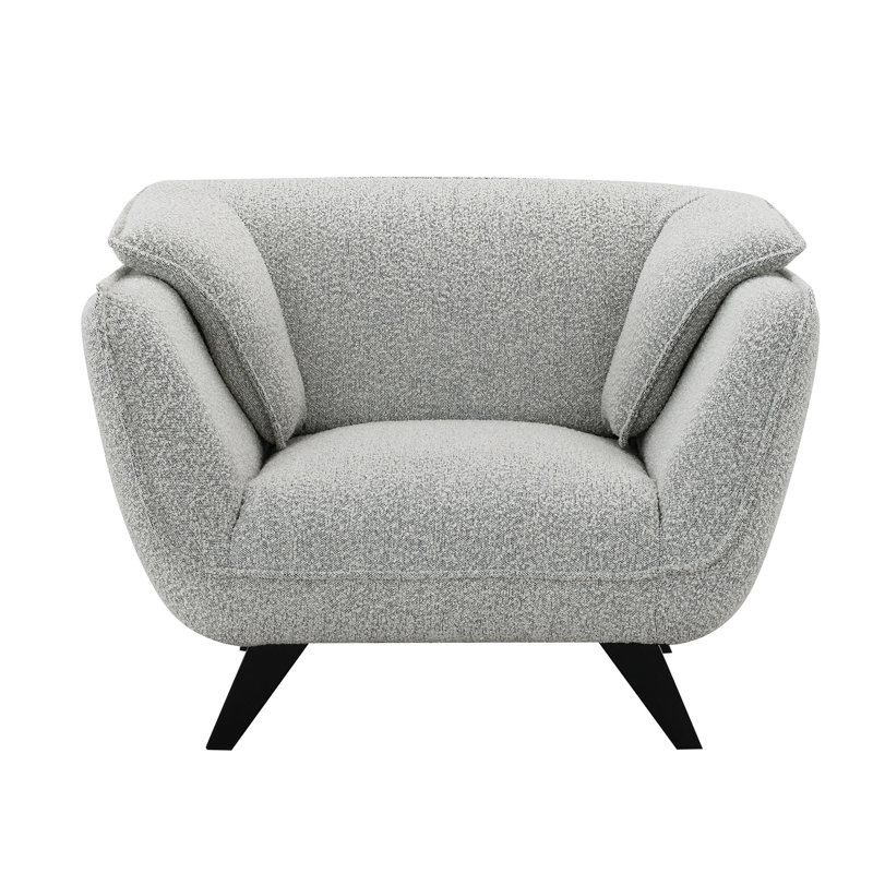 Fauteuil Nayeli, Light Grey Boucle
