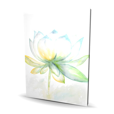 Fleur de lotus - toile de bureau romantique pour la décoration intérieure