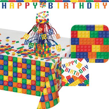 Creative Converting Boho Rainbow Birthday Decorations Kit, 34 ct