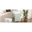 Meuble-lavabo de 20 pouces avec lavabo en céramique, armoire de rangement en panneau de fibres à densité moyenne avec tiroir, tablette latérale et poignée dorée - meuble-lavabo moderne pour les petites salles de bain-1786282634