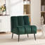Fauteuil d'appoint rembourré capitonné sans accoudoirs-310130695