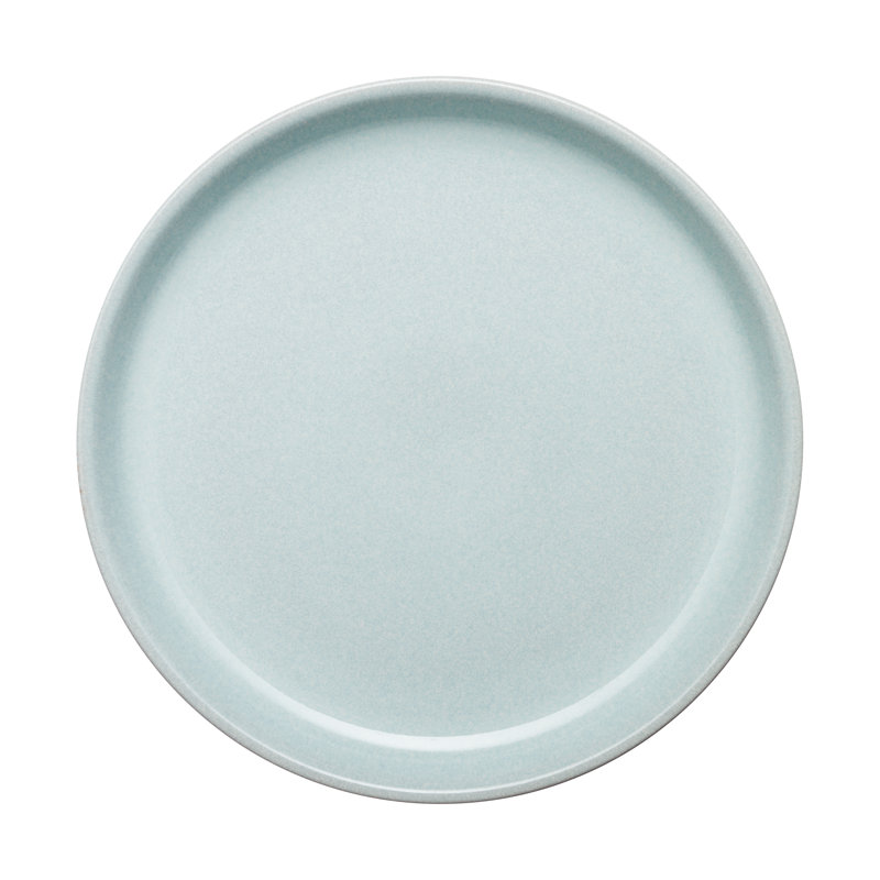Denby Elements Coupe Dinner Plates, Light Green