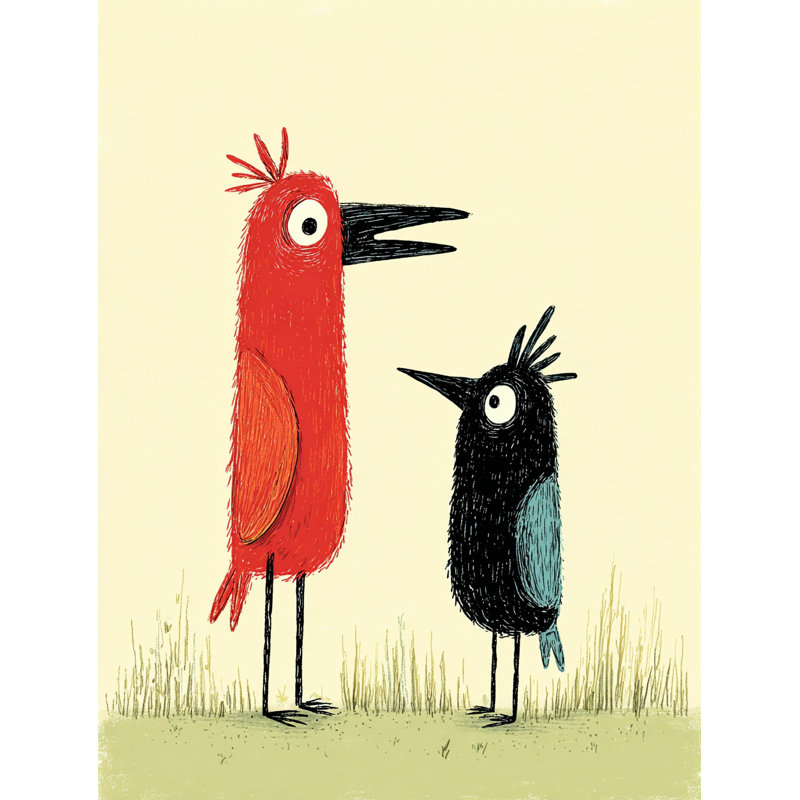 Décoration murale surprise Chirp Duo