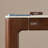 Solid wood rock plate rectangular dining table-1410956831