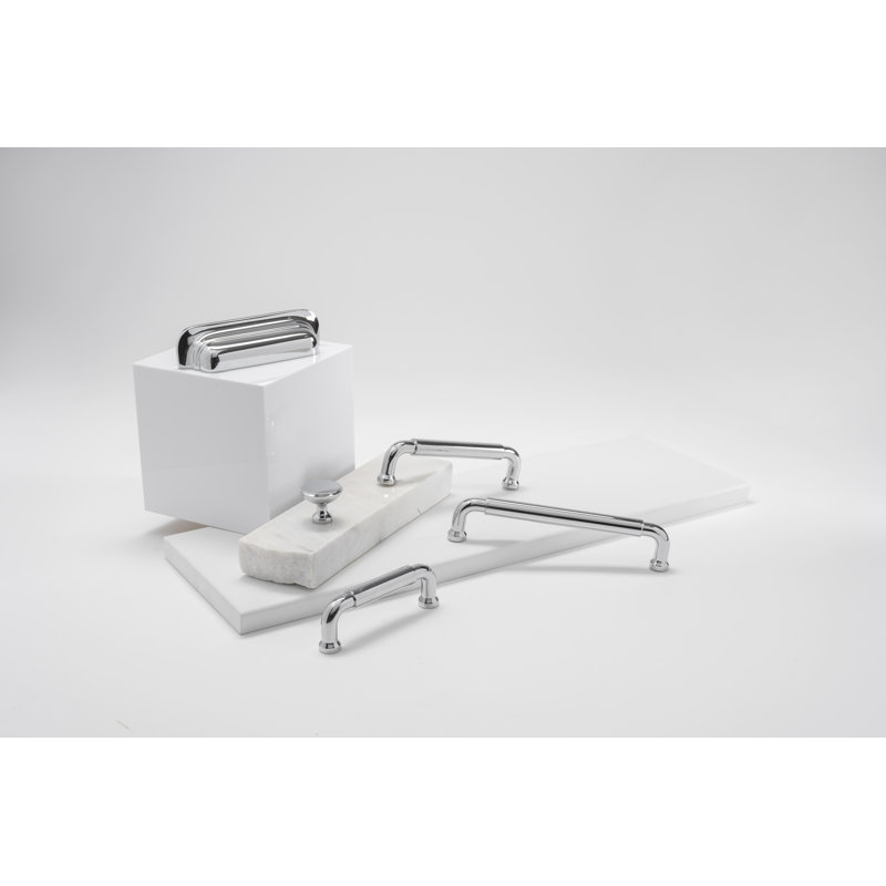 Edgewood Cup / Bin Pull, 3 3/4", Chrome