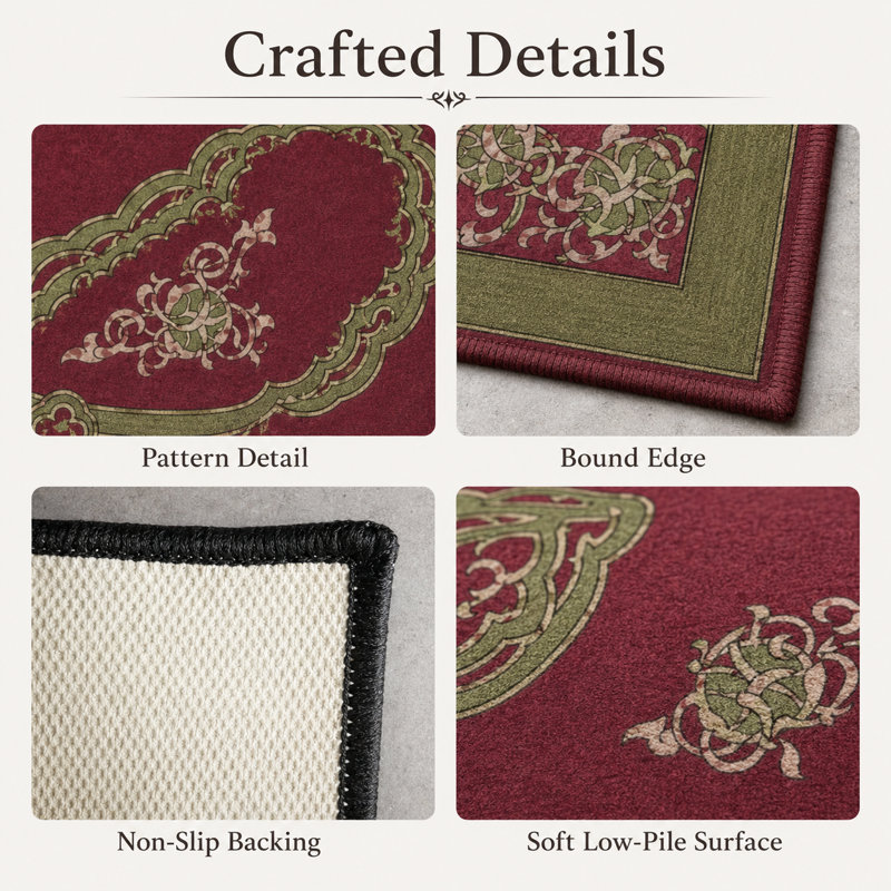 Botalla Oriental Indoor Rug, Rectangle 9' x 12'