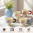 4-Pack Flower Handle Coffee Cups-961840454