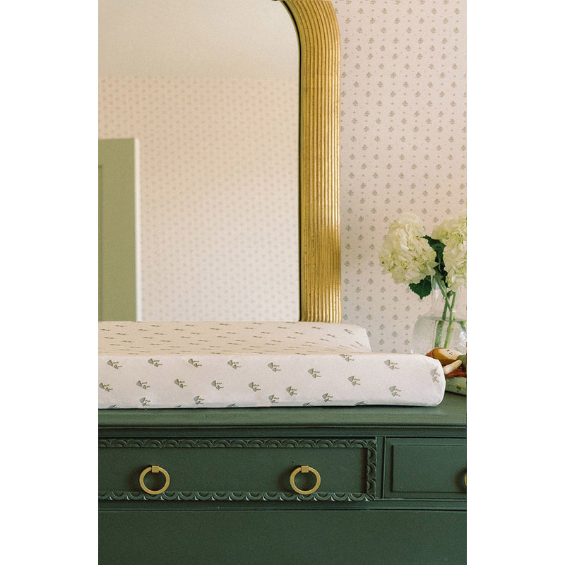 Oilo Studio - Housse de matelas à langer en coton, Mushroom