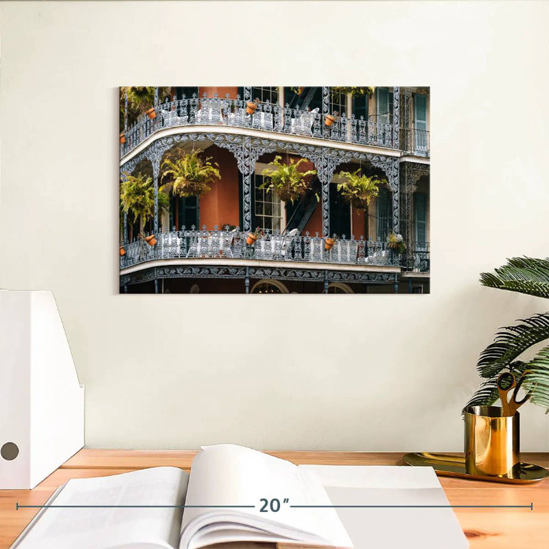 Balcons French Quarter, H 8 po x l 12 po