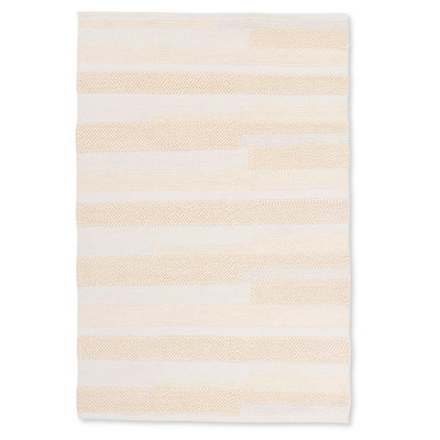 Tapis ivoire tissé à la main Hygge